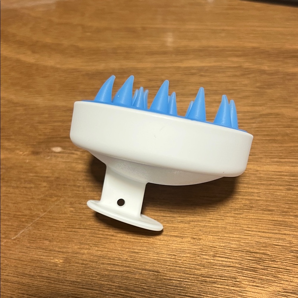 Silicone scalp massage comb and shampoo brush